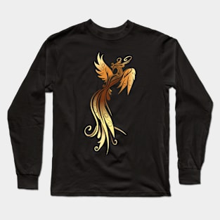 Golden Phoenix Long Sleeve T-Shirt